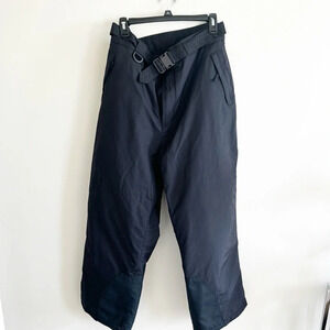 Land's End black snow sledding sledding winter pants size 16